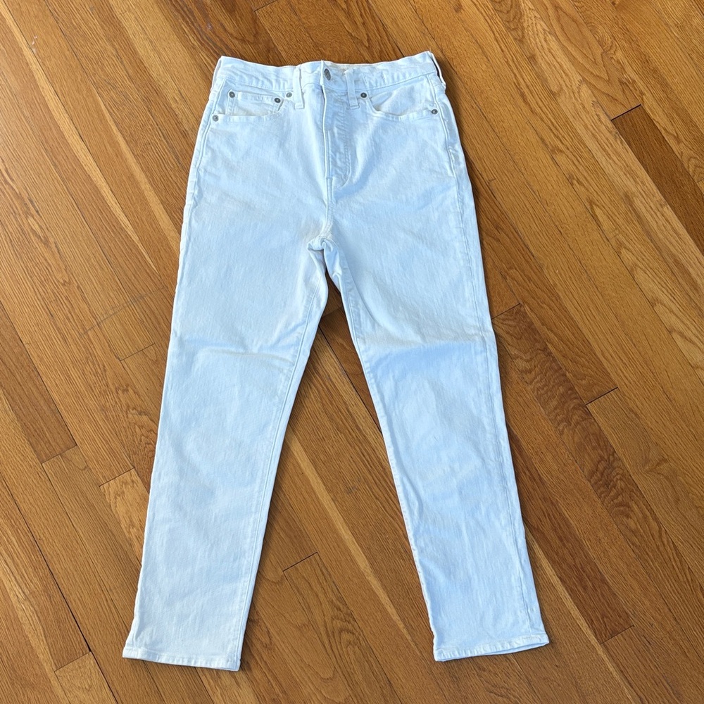 Madewell Perfect Vintage White Denim
